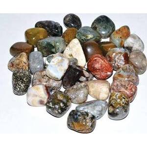 1 lb Jasper, Ocean tumbled stones
