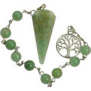 Green Aventurine Pendulum Bracelet
