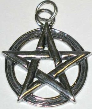Pentagram Sterling Pendant