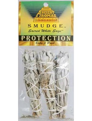 White Sage Smudge Stick 3pk 3 1/2"