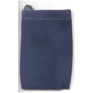 Bag Velveteen Pouch 3 X 4 Blue
