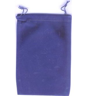 Bag Velveteen Pouch 5 X 7 Blue
