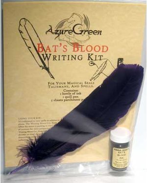 Bat's Blood Writing Kit