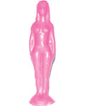 7 1/4" Pink Woman candle