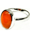 size 8 Carnelian ring